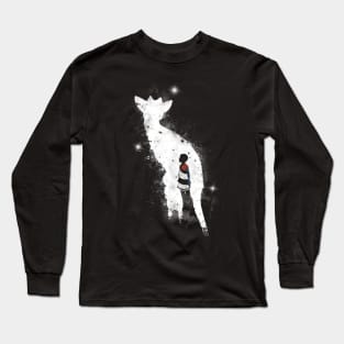 The Boy and the Creature (White) Long Sleeve T-Shirt